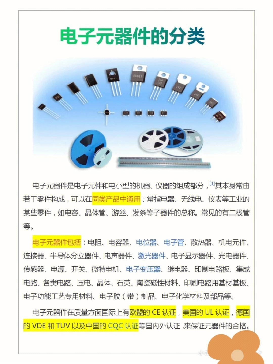 电子元器件大全 从基础到核心的全面解析